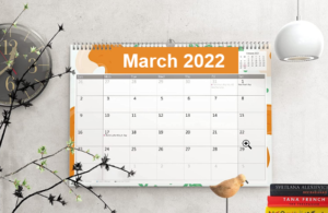 March Calendar Image